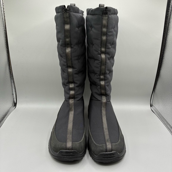 Columbia Erial Tall Winter Boots Women’s 6 Black Pull On Outdoor BL2184-010 - Picture 2 of 8